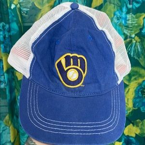 Milwaukee Brewers mesh SnapBack hat